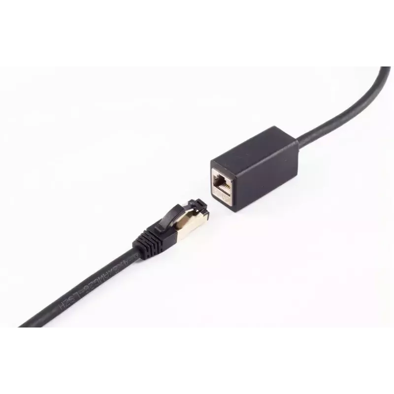 Netzwerkkabel ShiverPeaks BS08-44055 5m Cat8.1 F/FTP Schwarz