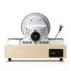 Belt-Drive-Audio-Plattenspieler Lenco LSA-071SI, vollautomatisch, grau, Bluetooth, 3,5 mm, 10 W
