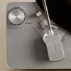 Belt-Drive-Audio-Plattenspieler Lenco LSA-071SI, vollautomatisch, grau, Bluetooth, 3,5 mm, 10 W