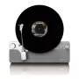Belt-Drive-Audio-Plattenspieler Lenco LSA-071SI, vollautomatisch, grau, Bluetooth, 3,5 mm, 10 W