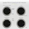 StarTech.com USB-C Speakerphone Docking Station, Mini Portable Conference Speaker und Audio Dock, USB-C zu VGA/4K HDMI, 2x USB-A Hub, Mikrofon/Lautsprecher, Teams/Zoom/Softphone Speakerphone