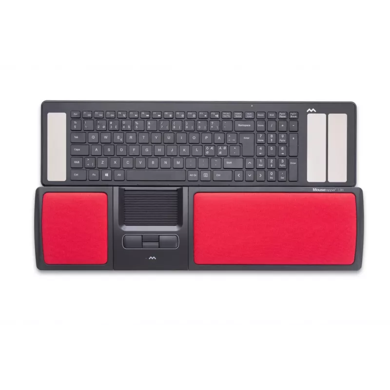 Maustrapper Lite Maus Schwarz/Rot USB-A, mechanisch, USB Typ-A, 1500 DPI, Schwarz, Rot