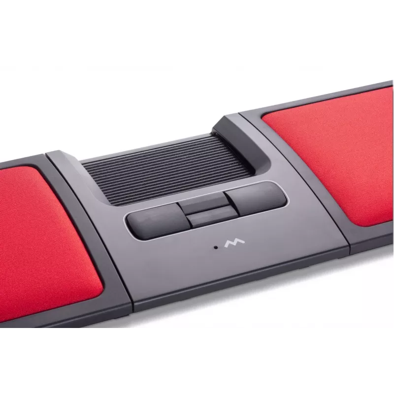 Maustrapper Lite Maus Schwarz/Rot USB-A, mechanisch, USB Typ-A, 1500 DPI, Schwarz, Rot