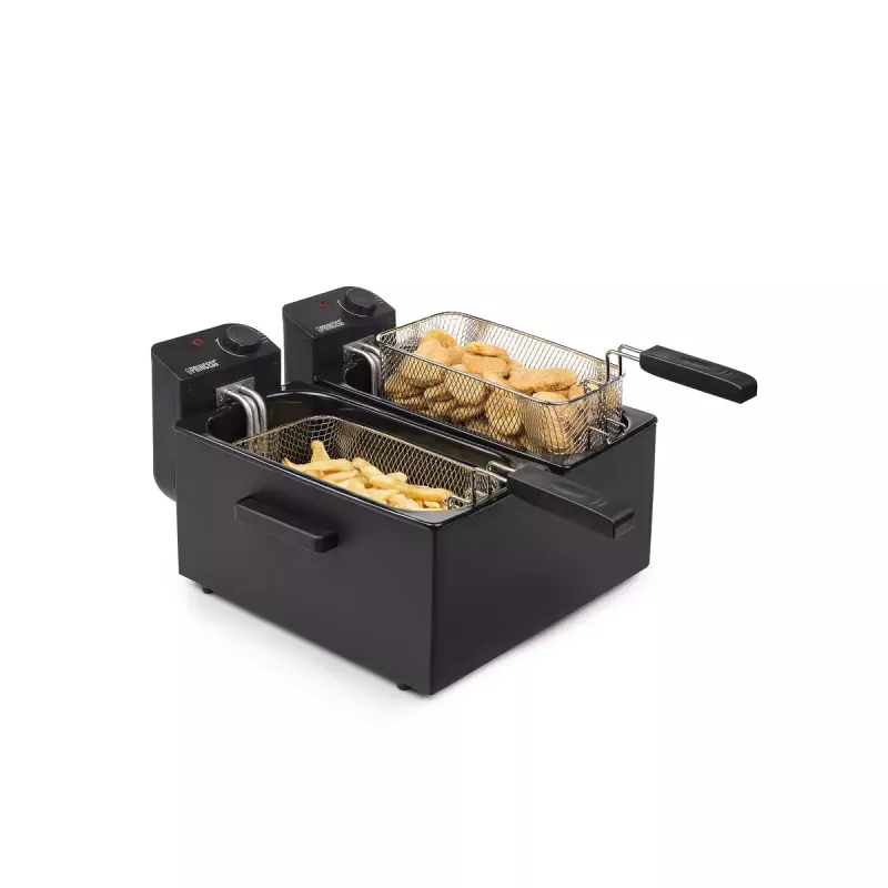 Fritteuse Princess 183028 Double Schwarz Fryer 6 L 3600 W