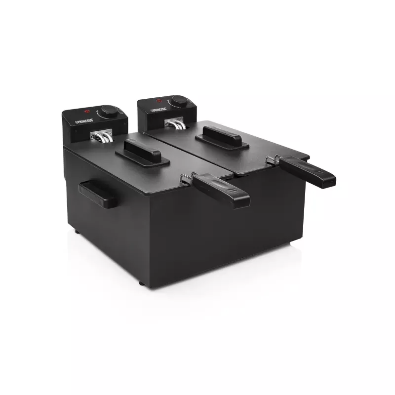 Fritteuse Princess 183028 Double Schwarz Fryer 6 L 3600 W