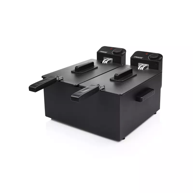 Fritteuse Princess 183028 Double Schwarz Fryer 6 L 3600 W