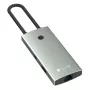 Techly IUSB32C-HUB6HPDI Schnittstellen-Hub USB 3.2 Gen 1 (3.1 Gen 1) Typ-C 5000 Mbit/s Aluminium