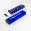 iStorage datAshur PRO+C 256GB | FIPS 140-3 Level 3 zertifiziert | Sicheres USB Type-C Laufwerk | AES-XTS 256-Bit Hardware-Verschlüsselung | PIN-geschützt | Typ C-A Adapter inklusive