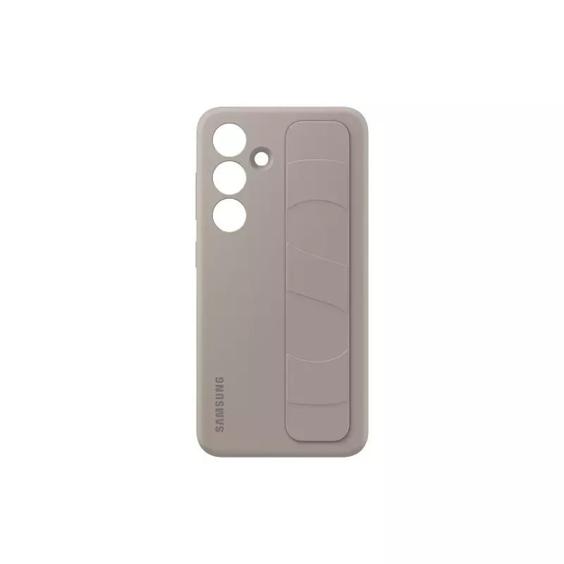 Samsung Standing Grip Case Taupe Handyhülle 15,8 cm (6,2 Zoll) Cover Grau