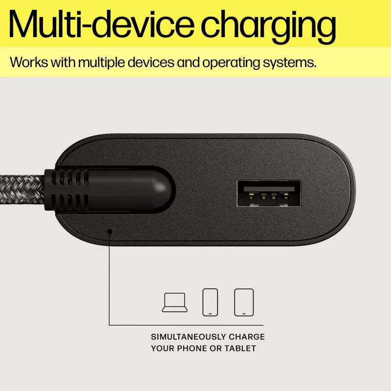 HP 110W USB-C Laptop-Ladegerät, Laptop, Innenbereich, 43 - 63 Hz, 110 W, 5V/9V/12V/15V/20V, 1,6 A
