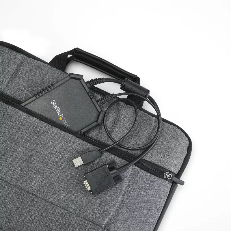 StarTech.com Laptop-zu-Server-KVM-Konsole mit robustem Gehäuse