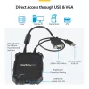StarTech.com Laptop-zu-Server-KVM-Konsole mit robustem Gehäuse