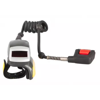 Zebra RS4000 tragbarer Barcode-Leser 1D Laser Grau, Silber
