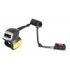 Zebra RS4000 tragbarer Barcode-Leser 1D Laser Grau, Silber
