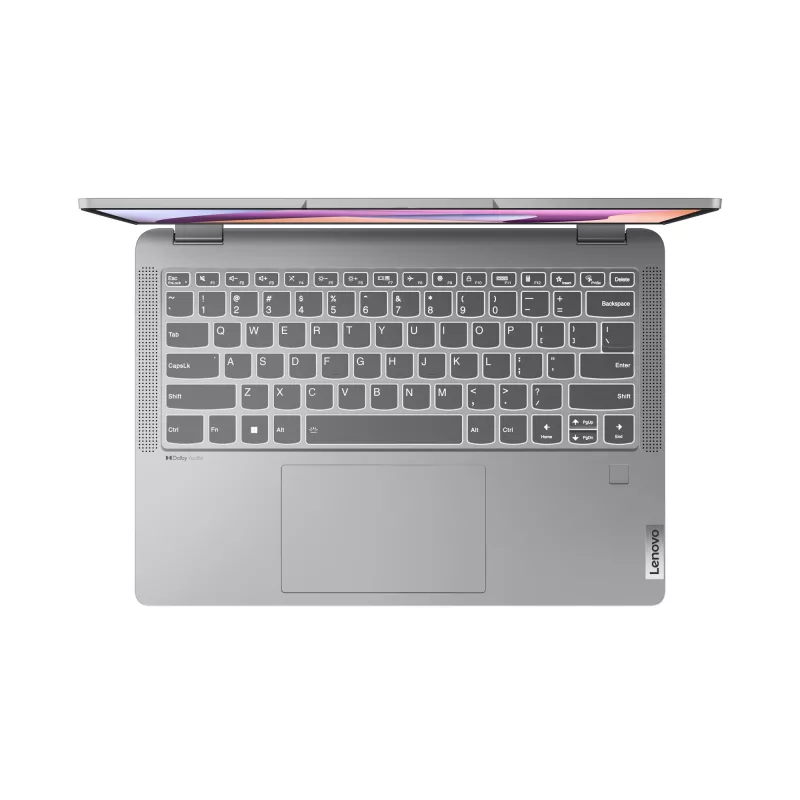 Lenovo IdeaPad Flex 5 14ABR8 AMD Ryzen™ 7 7730U Hybrid (2-in-1) 35,6 cm (14 Zoll) Touchscreen WUXGA 16 GB LPDDR4x-SDRAM 512 GB SSD Wi-Fi 6 (802.11ax) Windows 11 Home Swiss Grau