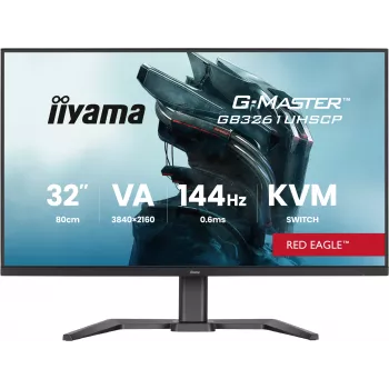 iiyama G-MASTER GB3261UHSCP-B1 80 cm (31,5 Zoll) 4K Ultra HD LED Computermonitor – Schwarz
