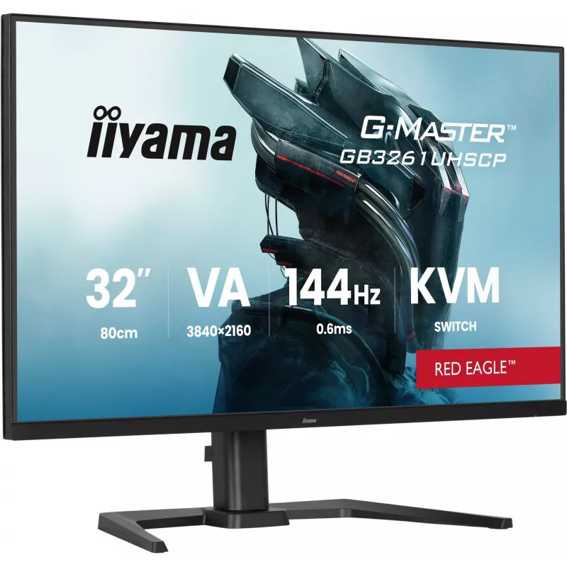 iiyama G-MASTER GB3261UHSCP-B1 80 cm (31,5 Zoll) 4K Ultra HD LED Computermonitor – Schwarz