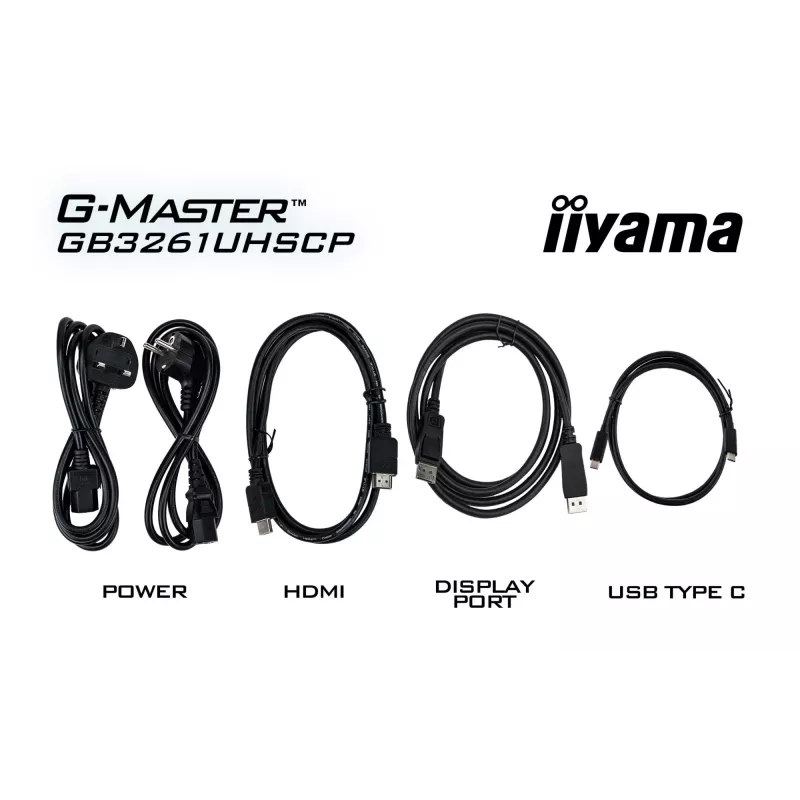 iiyama G-MASTER GB3261UHSCP-B1 80 cm (31,5 Zoll) 4K Ultra HD LED Computermonitor – Schwarz