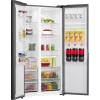 Gorenje Side-by-Side-Kühlschrank NRS917E41BXWD, freistehend, American Door, Schwarz, 2 Türen, Touch, LED