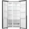 Gorenje Side-by-Side-Kühlschrank NRS917E41BXWD, freistehend, American Door, Schwarz, 2 Türen, Touch, LED