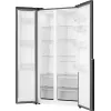 Gorenje Side-by-Side-Kühlschrank NRS917E41BXWD, freistehend, American Door, Schwarz, 2 Türen, Touch, LED