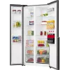 Gorenje Side-by-Side-Kühlschrank NRS917E41BXWD, freistehend, American Door, Schwarz, 2 Türen, Touch, LED