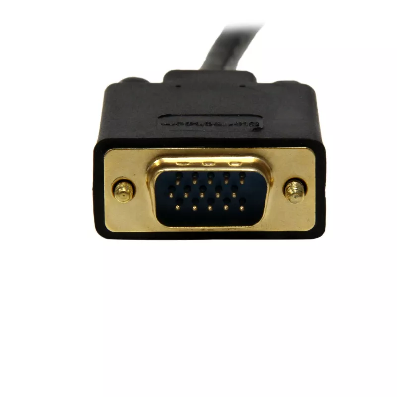 StarTech.com 4,6 m DisplayPort-auf-VGA-Kabel – Aktives DisplayPort-auf-VGA-Adapterkabel – 1080p-Video – DP-auf-VGA-Monitorkabel – DP 1.2-auf-VGA-Konverter – Verriegelbarer DP-Stecker
