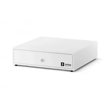 Kassenschublade SumUp Cash Drawer — Kunststoff- und Stahlgehäuse, weiß, 330×340×100 mm, 5 kg