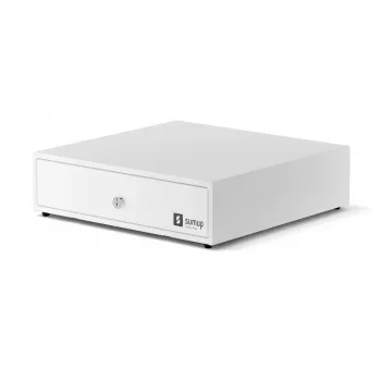 Kassenschublade SumUp Cash Drawer — Kunststoff- und Stahlgehäuse, weiß, 330×340×100 mm, 5 kg