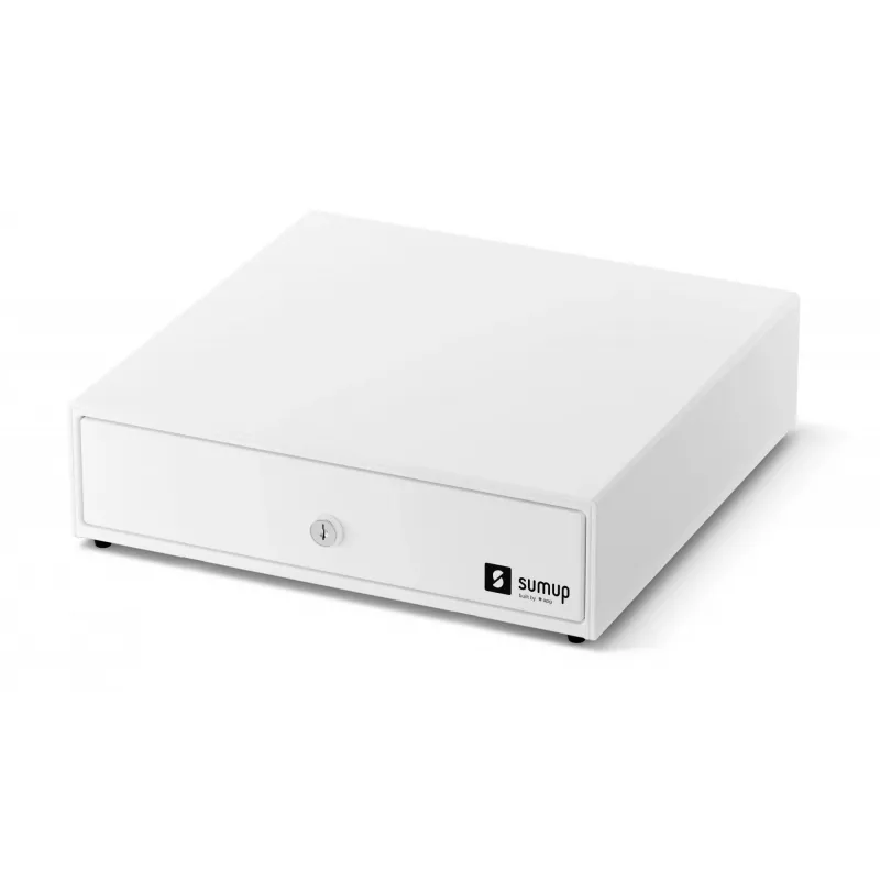 Kassenschublade SumUp Cash Drawer — Kunststoff- und Stahlgehäuse, weiß, 330×340×100 mm, 5 kg