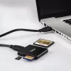 Hama USB 3.0 Multi-Kartenleser, SD/microSD/CF, schwarz