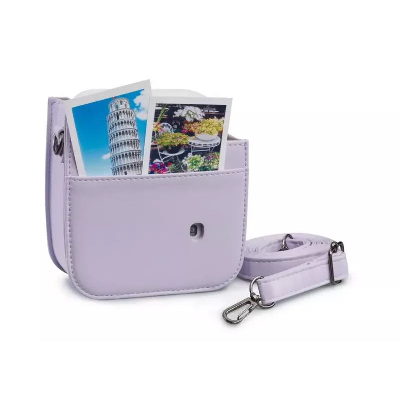 Body Case Cullmann RIO Fit 120 für Fujifilm Instax mini 12, fliederfarben, Schultergurt, 1 Außentasche