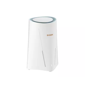 D-Link AX6000 Wi-Fi 6 SOHO Router, Wi-Fi 6E (802.11ax), Dual-Band (2,4 GHz / 5 GHz), Ethernet LAN, Weiß, Tischrouter
