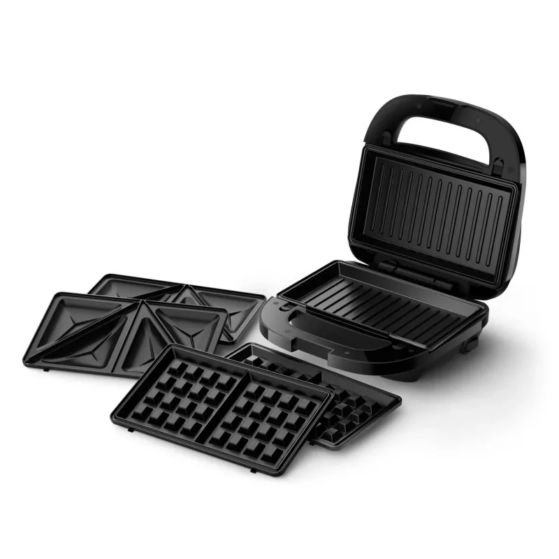 Philips 5000 series HD2350/80 Sandwichmaker, Phenol-Formaldehyd (PF), 0,75 m, 750 W, 220-240 V, 50-60 Hz, 236 mm