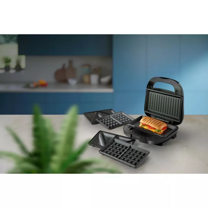 Philips 5000 series HD2350/80 Sandwichmaker, Phenol-Formaldehyd (PF), 0,75 m, 750 W, 220-240 V, 50-60 Hz, 236 mm