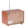 Tragbares Radio Adler AD 1171 – AM/FM, 10 W RMS, Bluetooth, externe Antenne, bronze, 290×200×172 mm