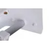Toilettensitzerhöhung mit Armstützen ActionMed NT200AM — weiß, Breite 560 mm, maximales Benutzergewicht 136 kg, verriegelbar, unterstützte Höhenverstellung