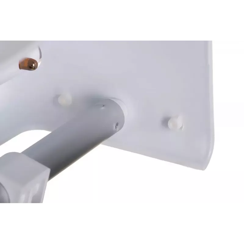Toilettensitzerhöhung mit Armstützen ActionMed NT200AM — weiß, Breite 560 mm, maximales Benutzergewicht 136 kg, verriegelbar, unterstützte Höhenverstellung