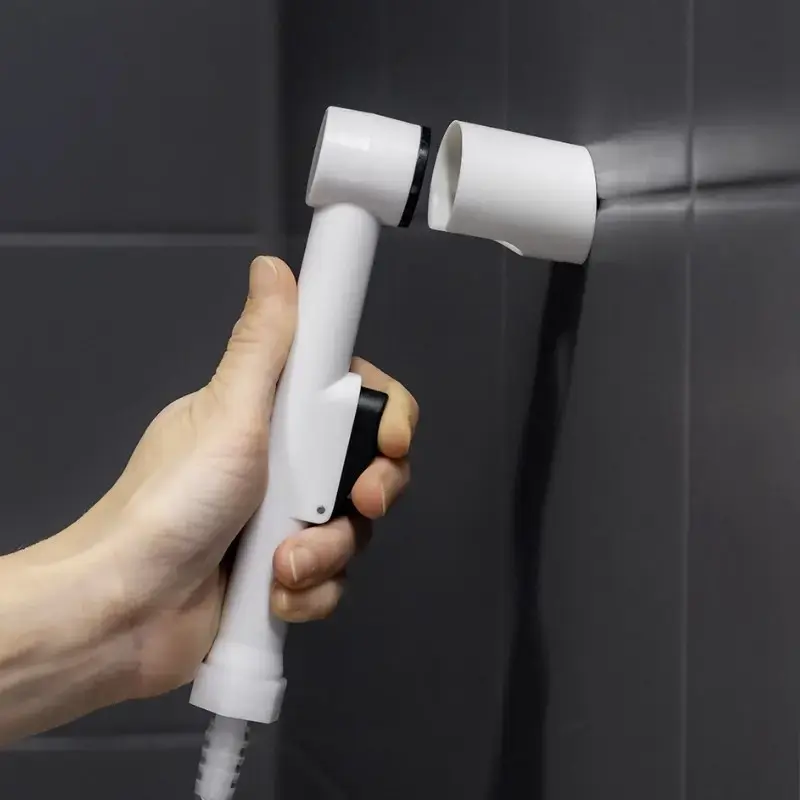 Aufblasbare Waschschüssel ActionMed PM200AM — tragbares rechteckiges Hygienebecken, weiß, Pumpe und Schlauch inklusive