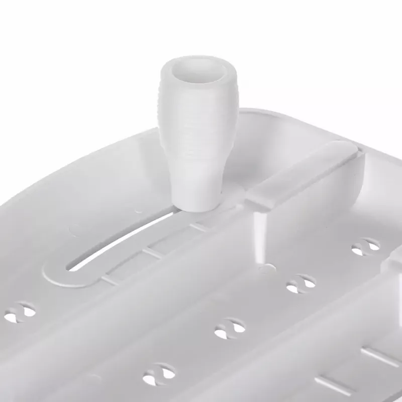 Badesitz ActionMed LW400AM 2-in-1 mit schwenkbarer Transferscheibe, weiß, feuchtigkeitsbeständig, ergonomischer Sitz, Aufhängeloch