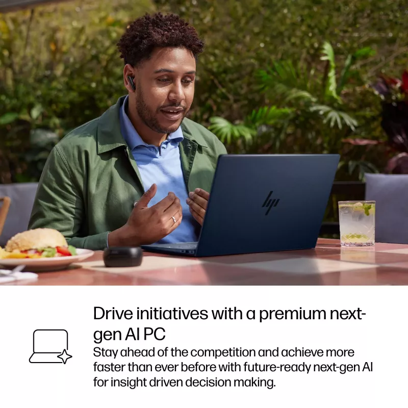 HP EliteBook X G1i Next Gen AI PC Copilot+ PC Intel Core Ultra 5 228V Laptop 35,6 cm (14 Zoll) WUXGA 32 GB LPDDR5x-SDRAM 512 GB SSD Wi-Fi 7 (802.11be) Windows 11 Pro Blau