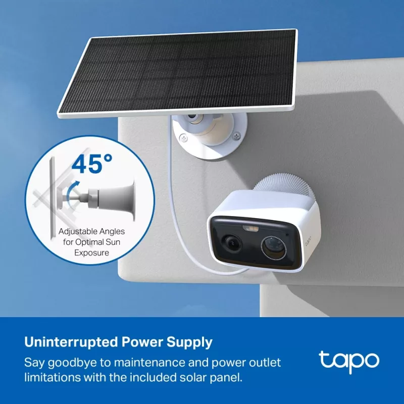 TP-Link Tapo C400 KIT Box IP-Überwachungskamera Außenbereich 1920 x 1080 Pixel Wand