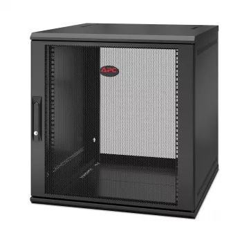 APC NetShelter WX AR112SH6 - 12U, 19 Zoll Patchschrank, Wandmontage, vormontiert, 600 mm tief