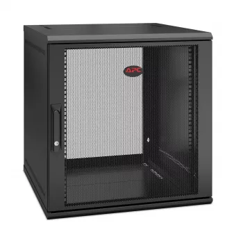 APC NetShelter WX AR112SH6 - 12U, 19 Zoll Patchschrank, Wandmontage, vormontiert, 600 mm tief