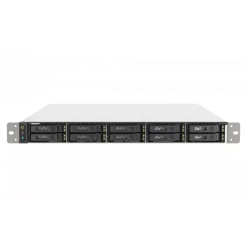 QNAP TS-h1090FU NAS Rack (1U) EPYC 7302P 128 GB DDR4 0 TB QuTS hero Schwarz, Grau