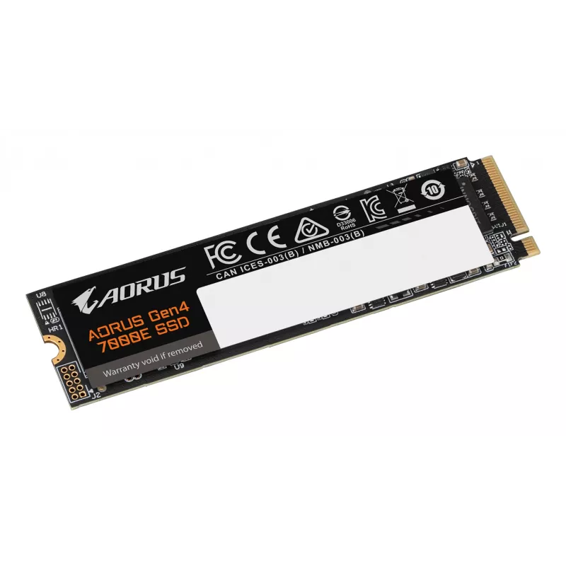 SSD M.2 2 TB GIGABYTE AORUS Gen4 7000E — PCIe 4.0 NVMe, 7100/6500 MB/s
