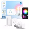 Smarte LED-Lampe Philips Hue White and Colour Ambience E27 Bluetooth 8 W, 111 mm, 6 cm Ø (2er-Pack)