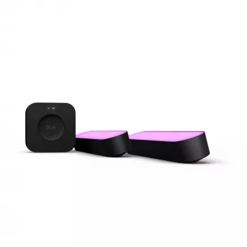 Philips Hue Play light bars Starter-Kit – 2 Play light bars + Hue Bridge Pro, Bluetooth, schwarz, Typ-C-Stecker