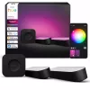 Philips Hue Play light bars Starter-Kit – 2 Play light bars + Hue Bridge Pro, Bluetooth, schwarz, Typ-C-Stecker