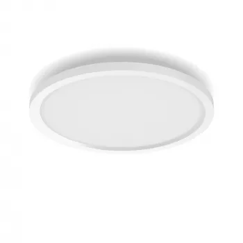 Philips Surimu Round Panel, Smarte Deckenleuchte, Bluetooth/Zigbee, Weiß, Aluminium, Multi, 2000 K